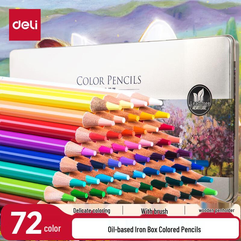 Deli Oil-Based Colored Pencils Set