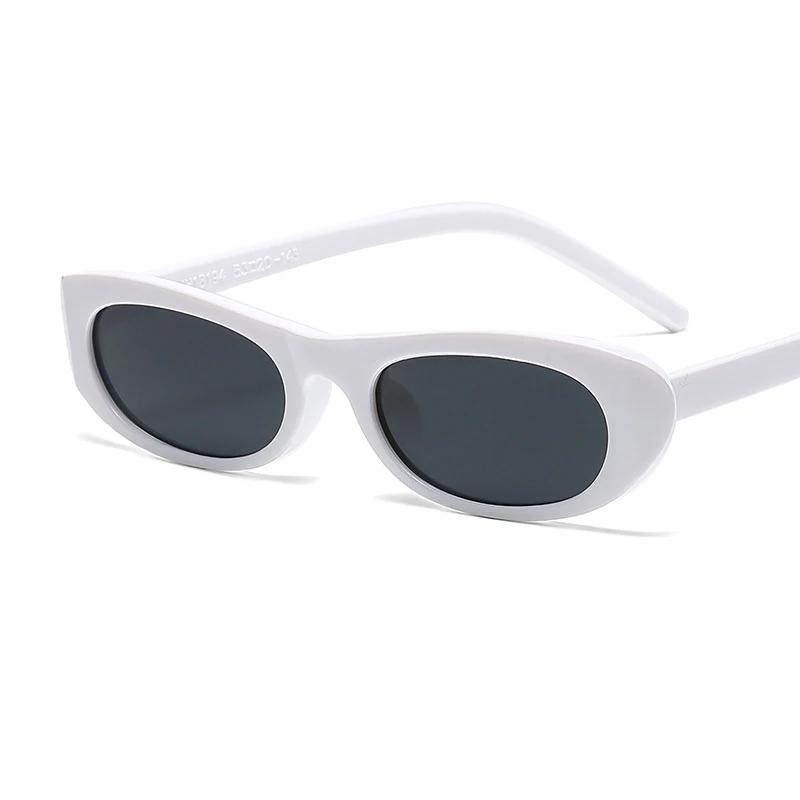 Small Frame Oval Sunglasses Women Brand Designer Vintage Mirror Sun Glasses Female Personality Fashion Shades