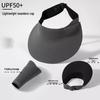 Women's UV Protection Visor Hat with Face Covering and Large Brim