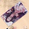 Demon Slayer Nezuko Kamado Cartoon Microfiber Printed Beach Towel Mountain Climbing Yoga Beach Swimming Running Absorbent Towel