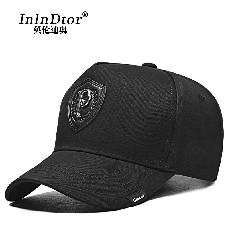 

InlnDtor big head circumference high top hat men s four seasons show face small baseball cap round face sun protection visor cap XL армія зелений колір