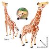 Large Solid Giraffe Toy Figure - Living Room Ornament & Photography Prop - Gift for Boys and Girls
