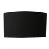 Lampshade Replacement Lampshade H-40402, Black Cotton Fabric, 40cm Bottom Diameter