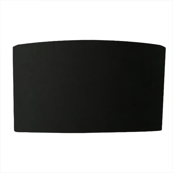 

Lampshade Replacement Lampshade H-40402, Black Cotton Fabric, 40cm Bottom Diameter