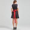 2025 Euro-American Beer Fest Women's Lace Maid Dress Set, Color Block, Plus Size Skirt