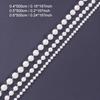 5Meters Imitation Pearls Chain Handmade Accessories Craft Ivory Faux Pearl Beads 4/5/6mm Fishing Line Pearl Garland Decor TMZ