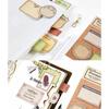 Retro Literary Travel Stickers Paper Labels Decoration Diary Seal Scrapbooking Art Collage Stationery Planner Diary Sticker