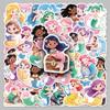 50PCS Cute Mermaid Fairy Tale Stickers for Journals, DIY, Suitcases, and Storage Boxes