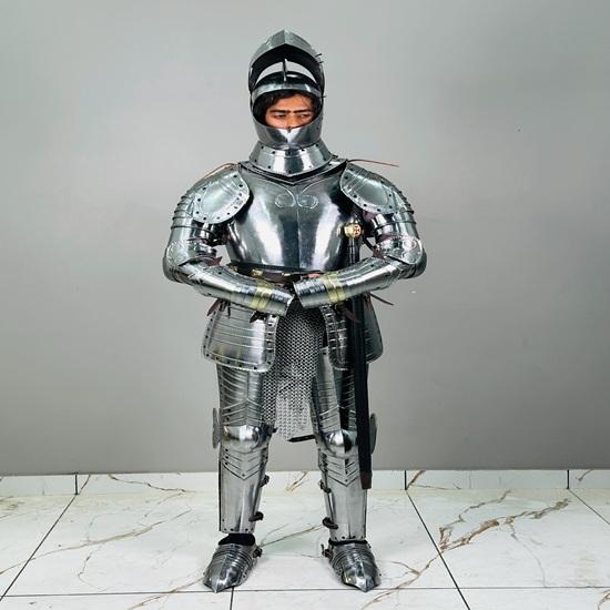 Combat Suit Medieval Knight Armor Suit Gothic Full Body Armor Suit 15Th Century Larp Cosplay German Armor Best Gift For Him