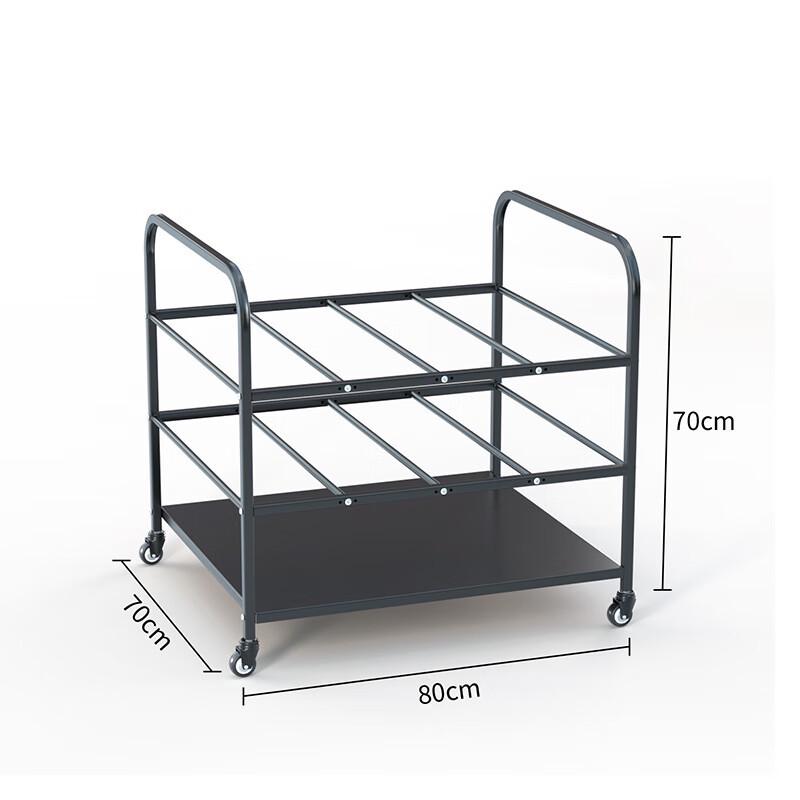 Large Capacity Yoga Mat Storage Rack