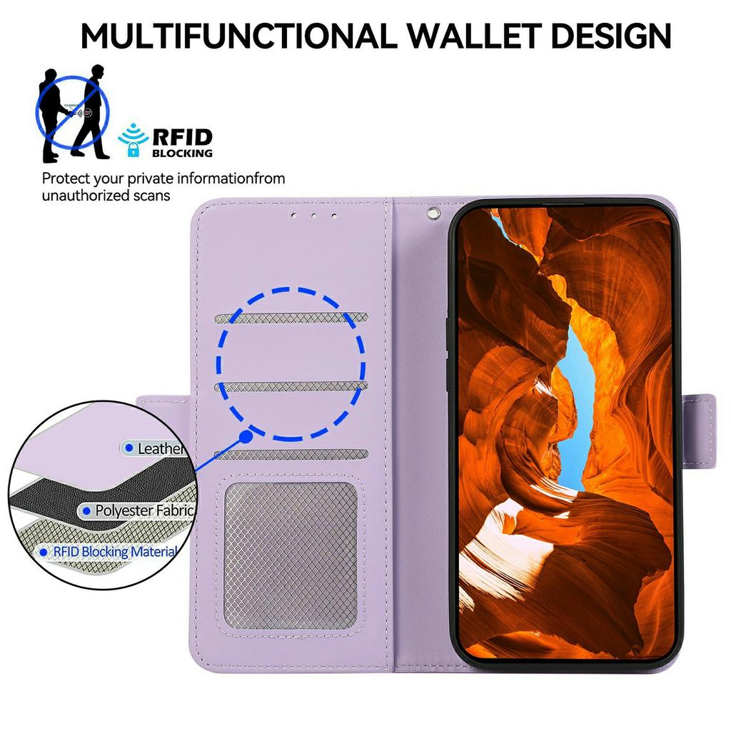 ABEEL für Honor 400 Pro 5G (Global) Hülle Leder Handyhülle mit RFID-Blockier-Geldbörse