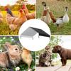 Chicken Coop Cover Waterproof Shade Cloth Replacement For Chicken Coop Long Lasting Accessory Screens Canopy Protection For