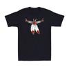 Native American Indian Feather Art Cool Necklace Feathers Vintage Men's T-Shirt