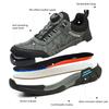 Rotating button Men's Sports Shoes Protection Boots Safety Shoes Men Work Sneakers Steel toe shoes Puncture-Proof Work Shoes