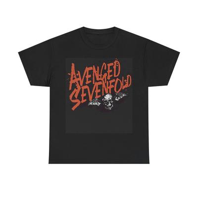 Avenged Sevenfold T-shirt Metal Punk Rock Vintage Unisex Heavy Cotton Tee