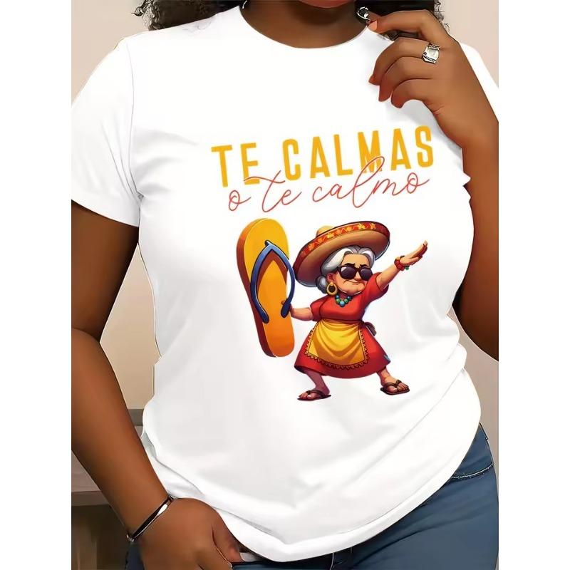 

cartoon Women s Short Sleeve O Neck Tshirt Woman Fashions Loose Clothing 3D Print Holidays T-Shirts Tops S