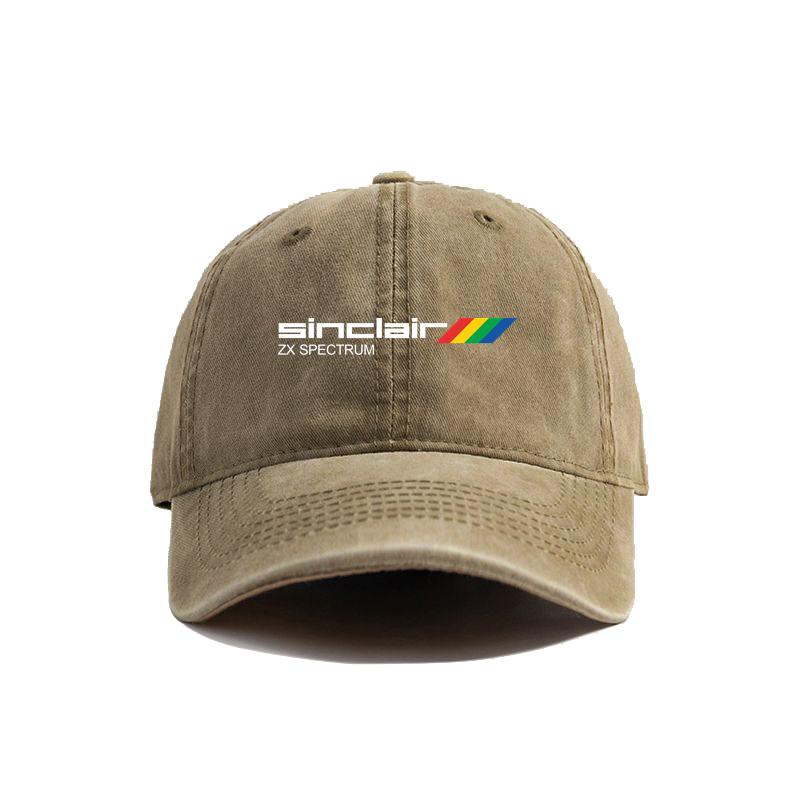Sinclair ZX Spectrum Baseball Caps Distressed Hats Cap Unisex Women Retro Outdoor Summer Adjustable Hat