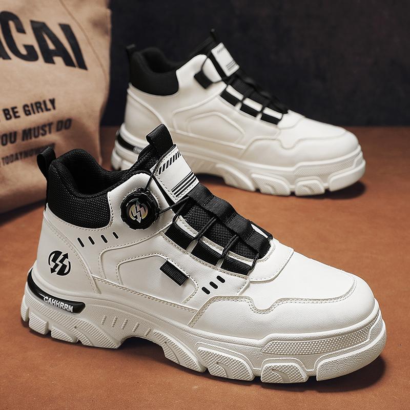 Fashion CYYTL Mens Boots Casual Shoes Winter Cowboy Combat Tactical Motorcycle Chelsea Ankle Leather Work Outdoor Hiking Designer Luxury