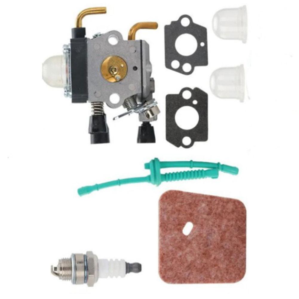 Carburetor Kit For FS38 FS45 FS46 FS55 For FS80 FS85 Trimmer C1Q-S97 With Fuel Line Air Filter Spark Stopper Lawn Mower Parts