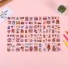 Průhledné Samolepky Dárková Krabička 100 Listů Roztomilé Kreslené Anime Samolepky DIY Scrapbooking Samolepky Vysoce Kvalitní Papír z Číny