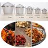 1-3pcs Tea Spice Strainer Seasoning Ball Mesh Herbal Ball Stainlesss Steel Teakettle Locking Tea Filter Reusable Diameter 4.5cm