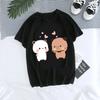 Bubu Dudu Top Tees Teen Grunge Breathable Psychedelic Graphic Shirt 80s Graphic Gothic Colorful Pastel Punk