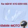 K3SV Helmet Face Shield Visor for AGV K1 K1S K5S K5 Capacete UV Protection Visera Casco Moto Visor Motorcycle Helmet Accessories