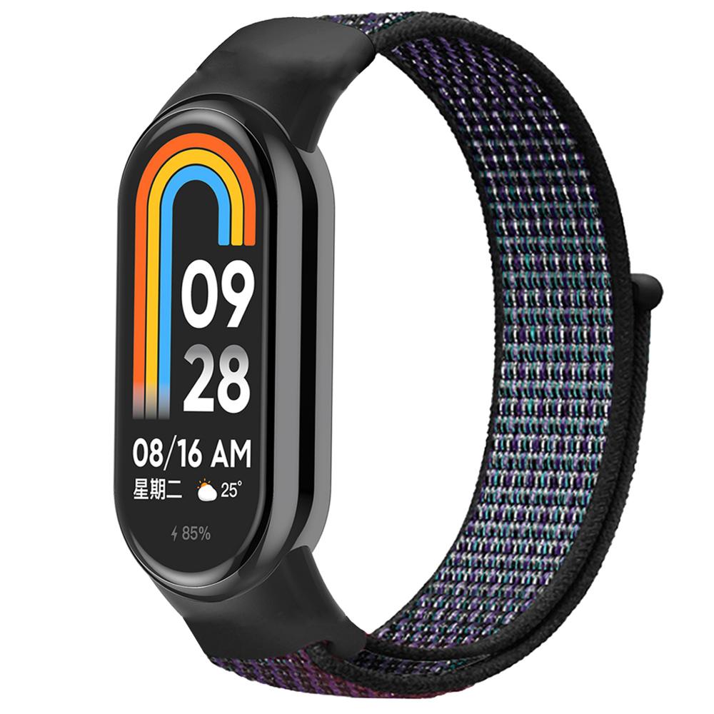 Nylon Loop For Xiaomi Mi Band 10/9/8 Bracelet NFC Breathable Bracelet Wristband Correa Sport Watchband for Mi band 8/9/10 Strap