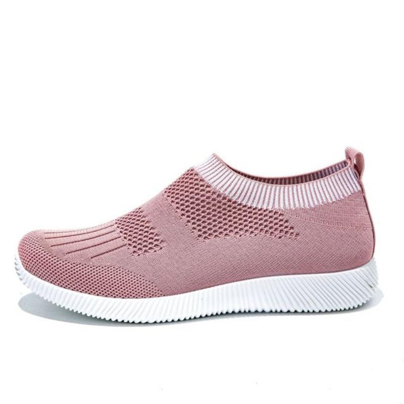 Women Casual Shoes Summer Breathable Walking Flats Shoes Sneakers Women Vulcanized Shoes Slip On Loafers Female Footwear WSH4166
