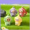 Teletubbies Tinky Winky Dipsy Cartoon Character Pile Coating Pendant For Birthday And Party Gifts