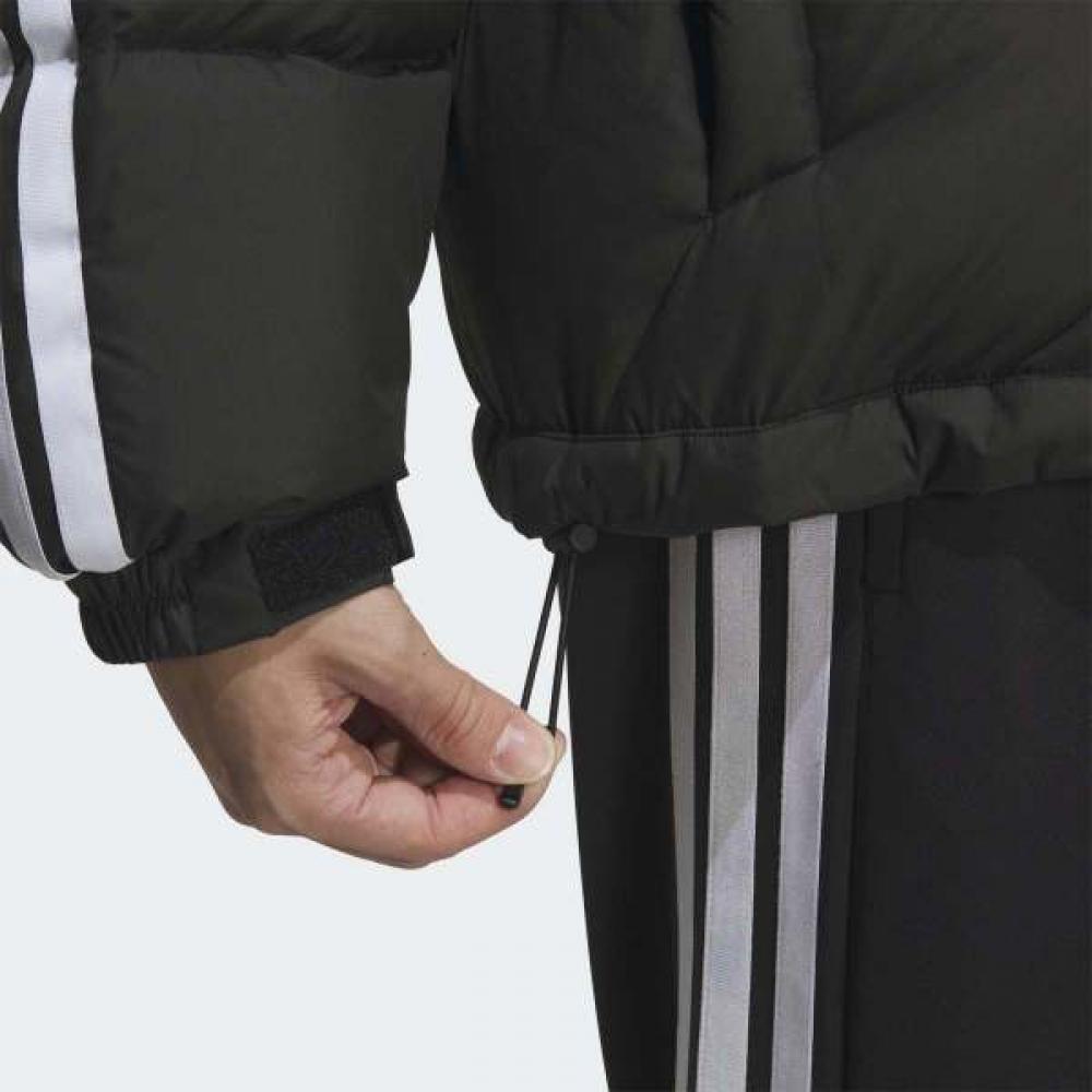 Adidas Unisex Loose Fit Down Jacket Black