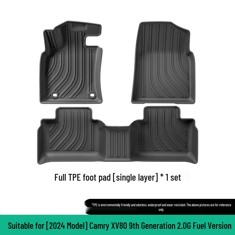 All-Weather TPE Floor Mats for 2024 Camry XV80 Hybrid