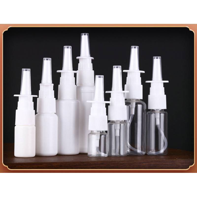 Plastic Spray Bottle Transparent Fine Mist Refillable For Personal Care And Travel Use