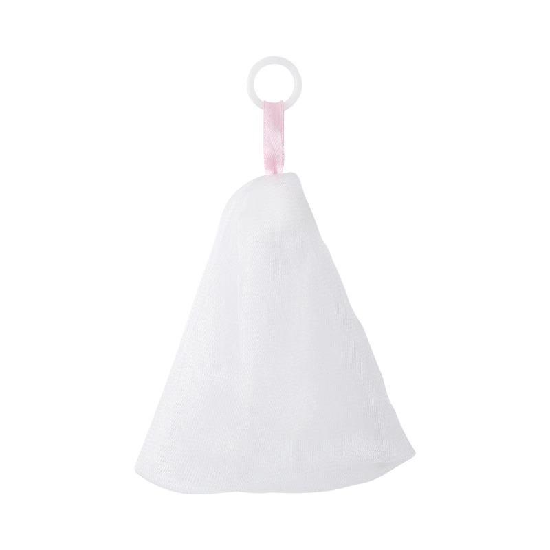 Double Layer Mesh Soap Bag Facial Cleanser Foaming Net Washcloth
