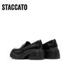 STACCATO Women's Block Heel Slip-On Loafers