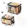 Plush Toy Storage Bag Large Capacity Organizer for Children's Stuffed Animals, Student Book Waterproof Storage Study Container
