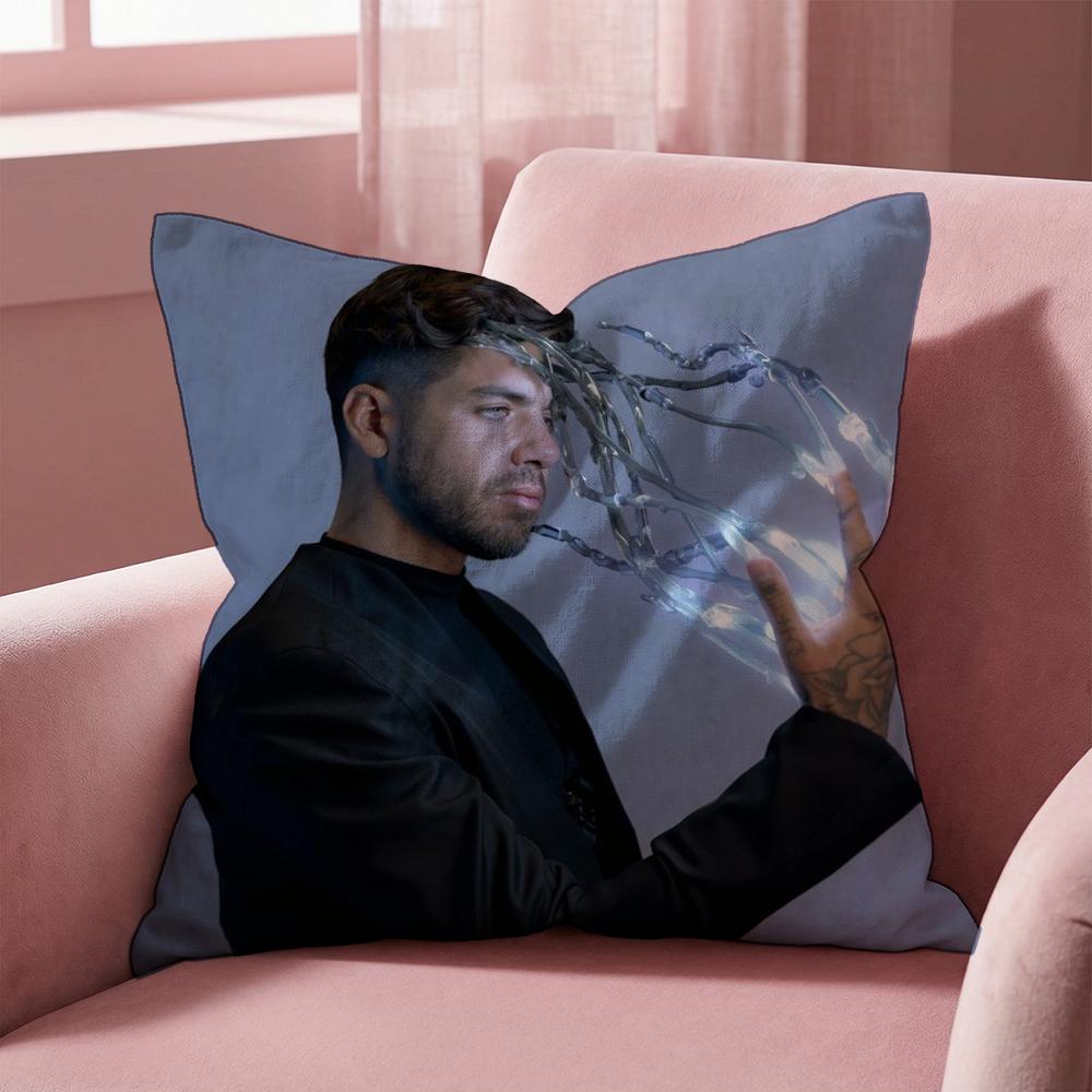 

DJ A-Anyma Music Cushion Cover Multi-Scene Pillow Cover for Home & Car - Reversible, Soft & Durable for Daily Use 30cmx30cm