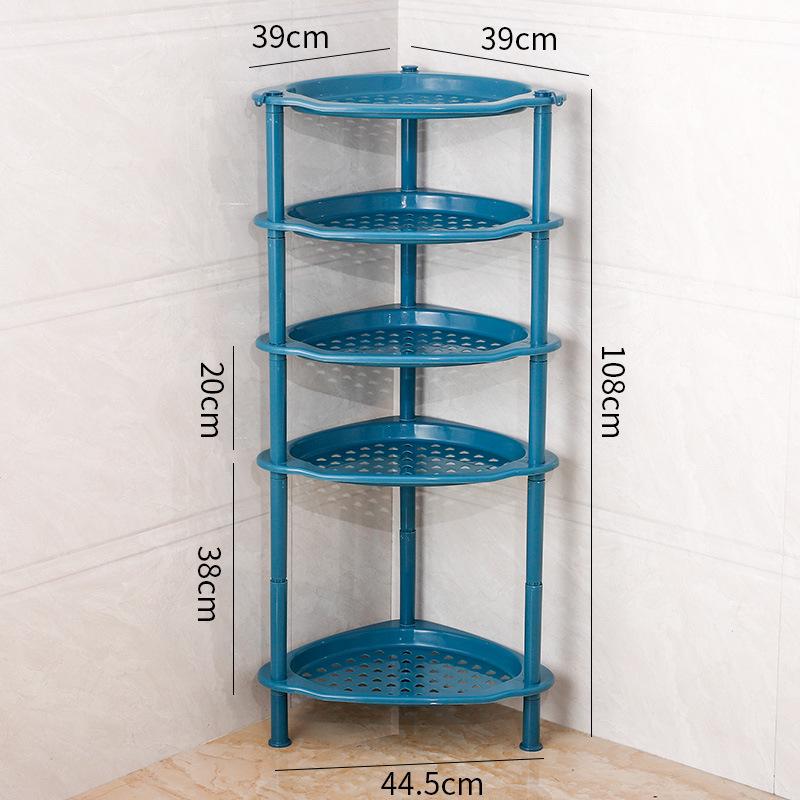 Multi-layer Storage Rack for Kitchen and Bathroom