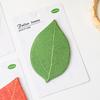Leaf-Shaped Sticky Notepads Removable Memo Pads Paper Sticker Pads Anti-Forgetting Reminder Note for Home Wall Photo DIY Decoration