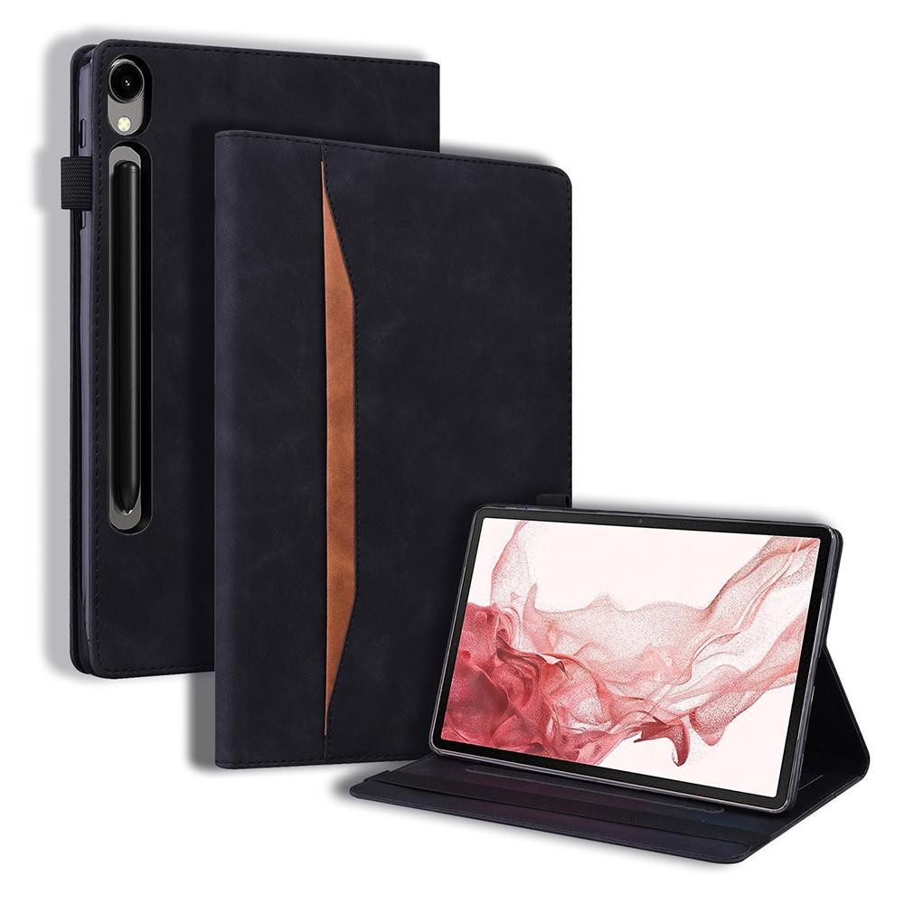 Tablet Case For Samsung Galaxy Tab S10 Lite/S10 FE/S9/S9 FE/S8/S7 , PU Leather Protective Folio Cover with Card Holder