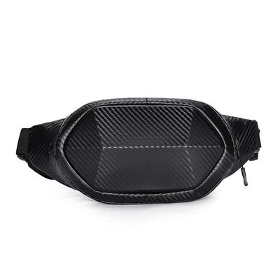 Li Shen Men's Hard Shell Crossbody Waist Bag