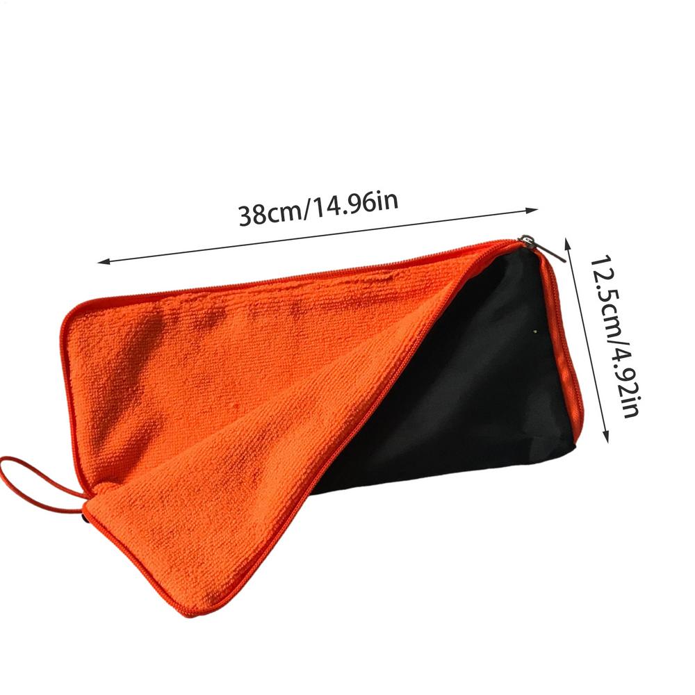 Umbrella Bag Chenille Outdoor Umbrella Storage Bag with Zipper Super Absorbent Storage Bag Quick-Drying Umbrella Bags