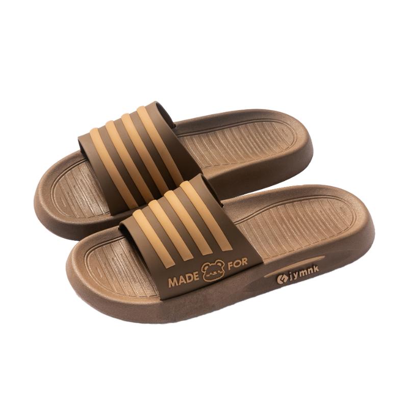 Pantuflas de Rayas para Niños en Verano, Suelas Suaves para Bañarse, Desgaste Resistente para Interiores, Pantuflas para Dormitorio y Baño