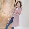 Women's Coat Spring and Autumn Trench Coat Women's Medium and Long Small Light Coat Spring Outer Wear