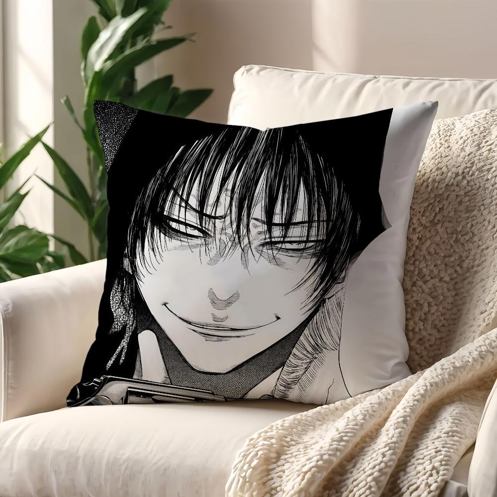 ANIME T-TOMODACHI GAME Cushion Cover For Pillow Printing Sofa Decoration Home Car Room Coffee Shop Office Nordic Simplicity