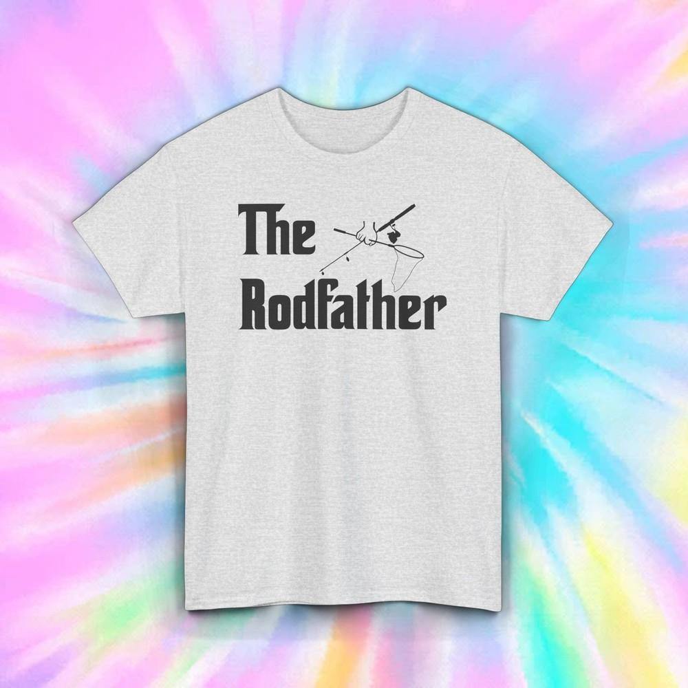 

The RodFather T-Shirt | Funny Fishing Graphic Tee | S-5XL 4XL