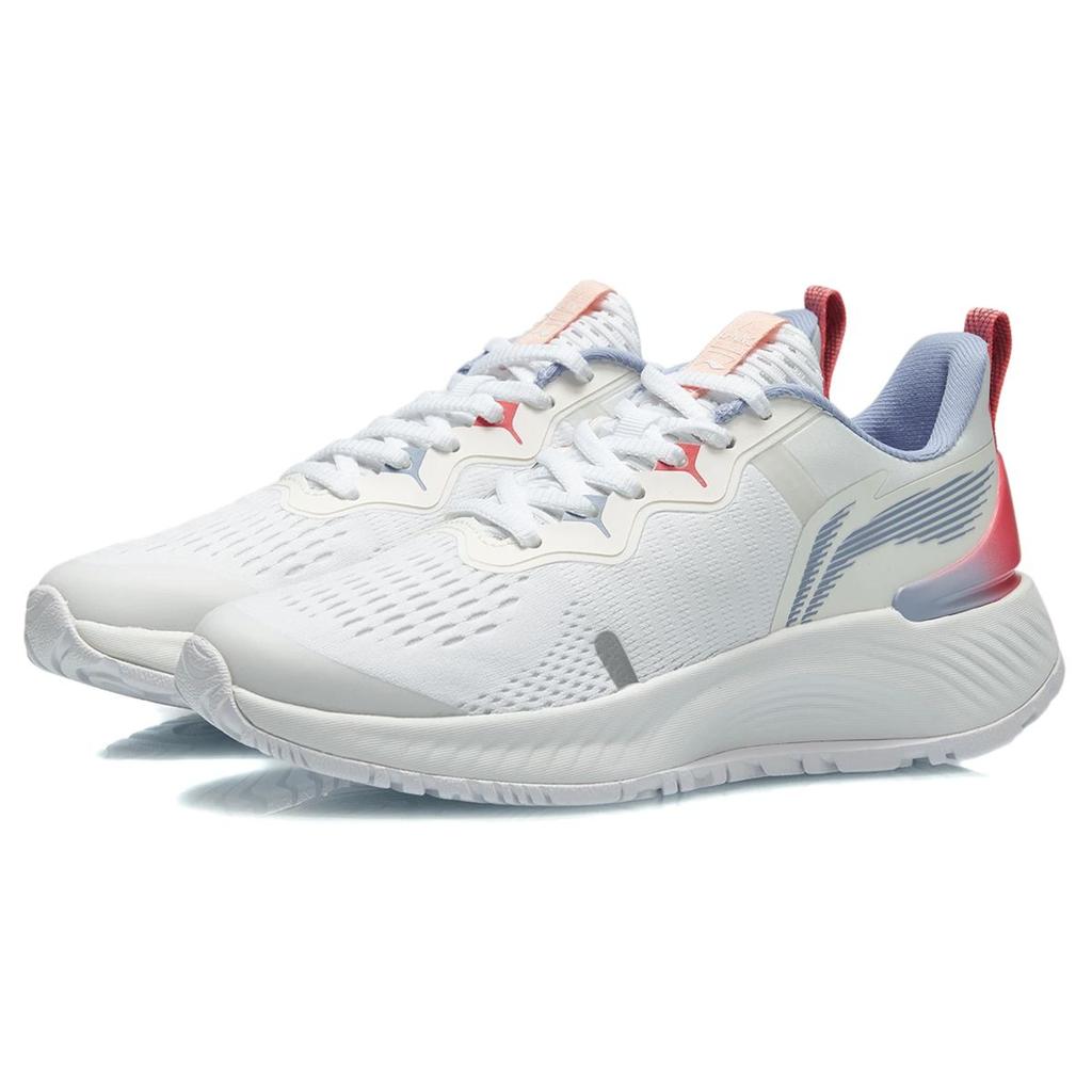 Li-Ning Shadow Essential White Purple Red Women Sneakers Standard-White ARHR108-6