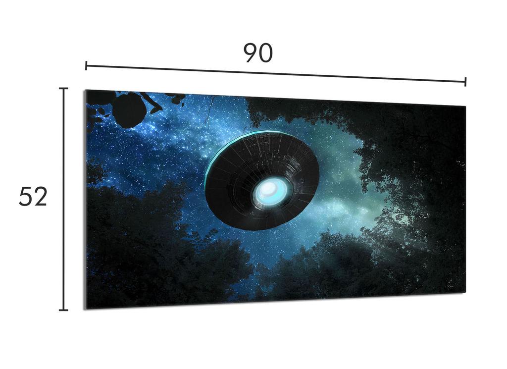 Szklana płyta ochronna na kuchenkę 90x52 UFO