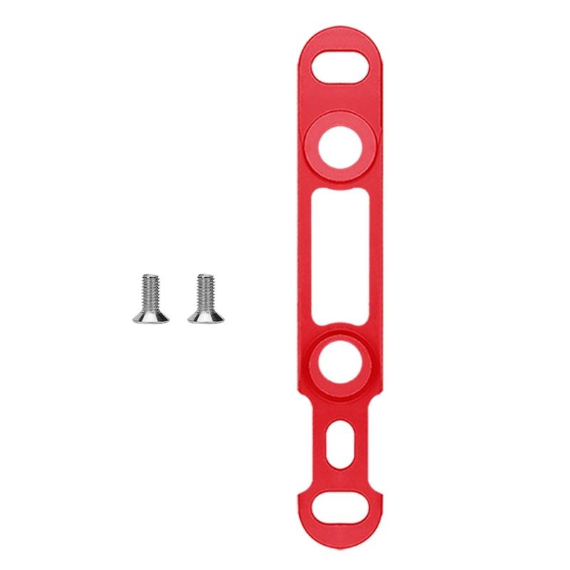 Aluminum Alloy Bike Brake Adapter Set For 140mm to 160mm Rotors Precisions Machined Easy Installation Anodized Finishing красный