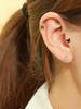 Minimal Piercing 14K Baby Duck Earrings